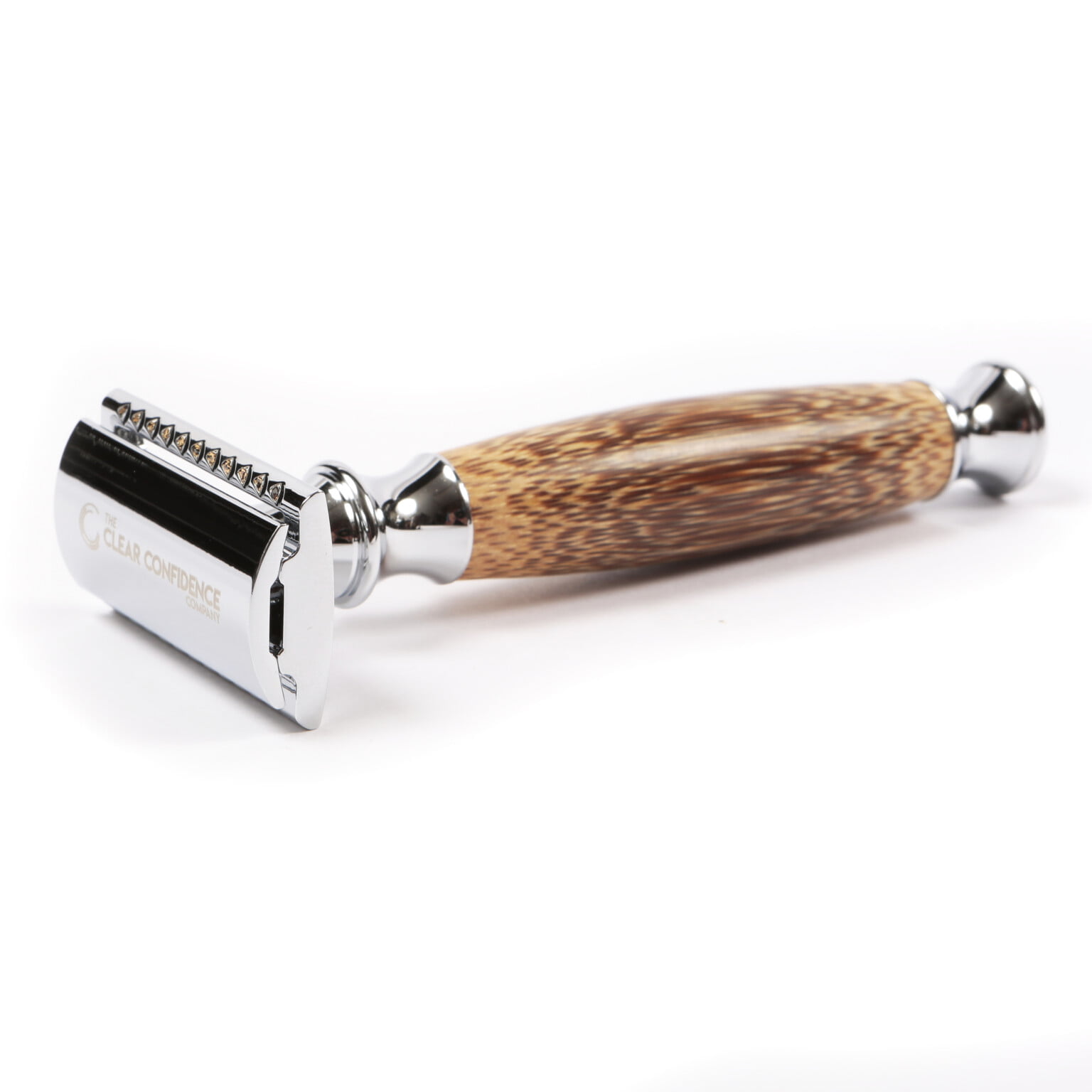 PlasticFree Double Edge Safety Razor Clear Confidence Co