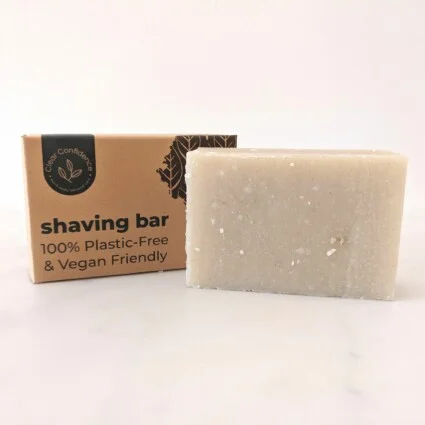 Lavender Vegan Shaving Soap Bar - Plastic-Free - Image 3