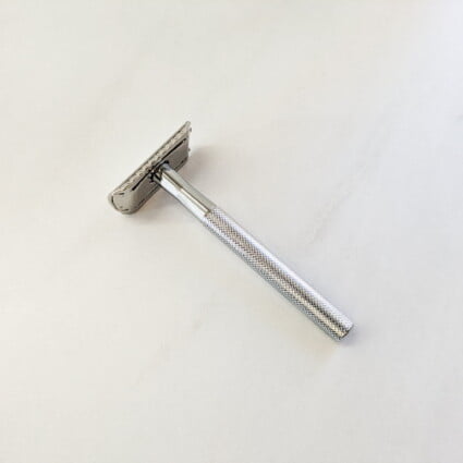 Plastic-Free Safety Razor - Chrome - Image 6